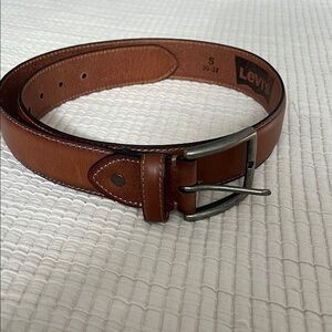 Levi's Tan Leather Belt for Men